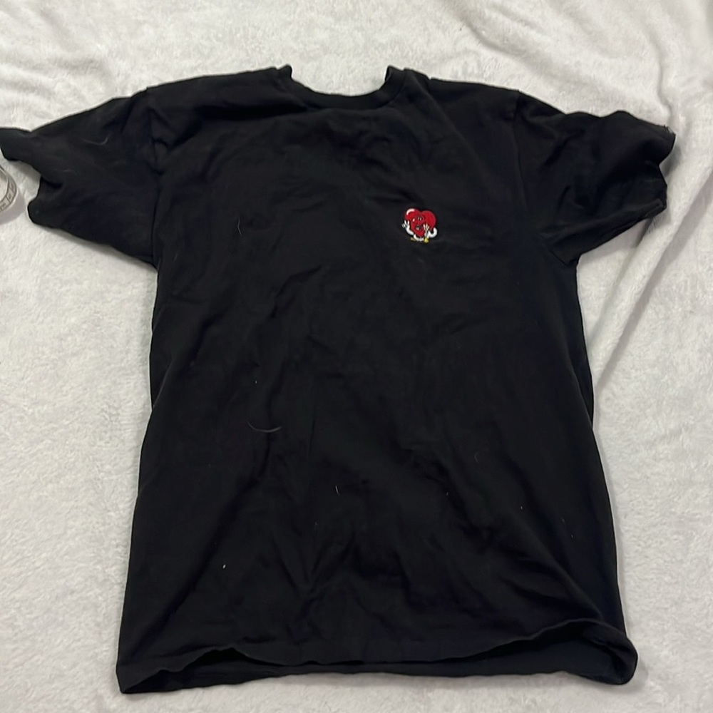 Vans love is kind black t shirt